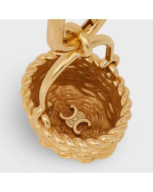 Céline Metallic Charms Panier