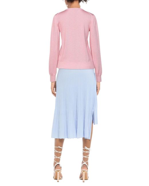 Dolce & Gabbana Pink Solid Knit Cardigan