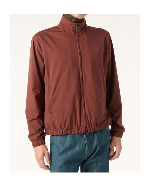 Loro Piana Red Bomber Jacket for men