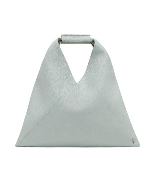 MM6 by Maison Margiela Blue Circular Top Handle Bag