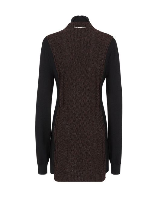 Fendi Black Close Fit Short Dress