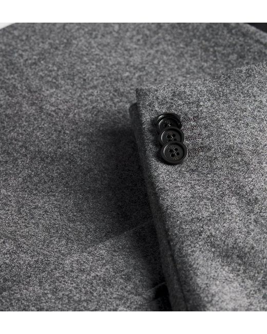Dior Gray Double-Breasted Jacket for men