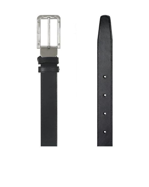 Dunhill White Logo Belt for men