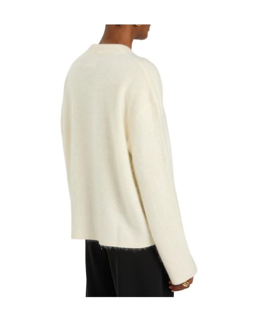 Lisa Yang White Cashmere Jumper