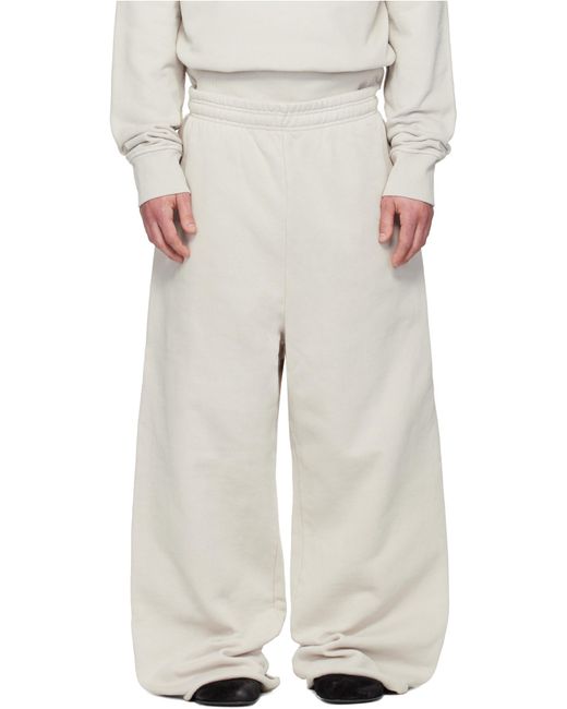 Entire studios White Rear-Pocket Trousers