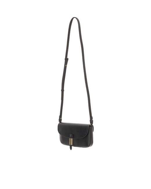 Pinko White Logo Detailed Crossbody Bag