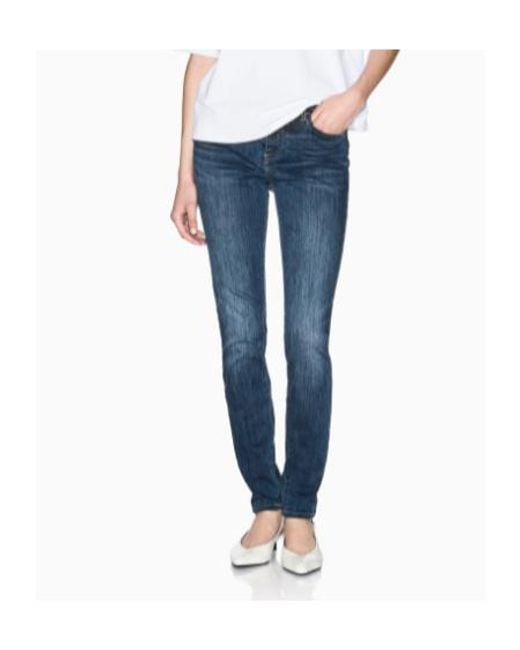 ARMANI EXCHANGE Blue Skinny-Cut Jeans