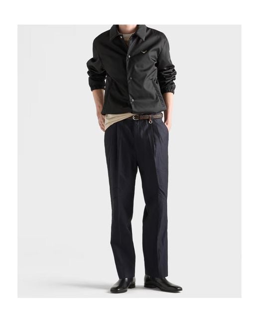 Prada Black Jackets for men