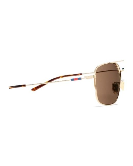 Gucci Multicolor Specialized Fit Navigator Sunglasses for men