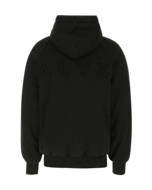 1017 ALYX 9SM Black 1017 9Sm Zip-Up Hooded Jacket for men
