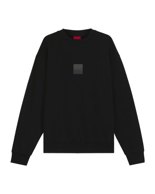 Boss Black Logo-Print Sweatshirt for men