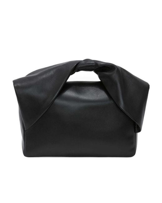 J.W. Anderson Black Jw Anderson Nano Twister Chain-Linked Crossbody Bag