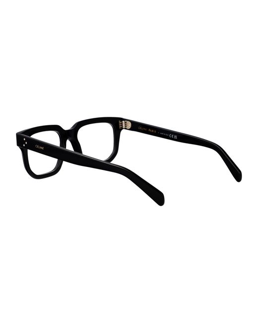 Céline White Full-Rimmed Plano Lenses for men