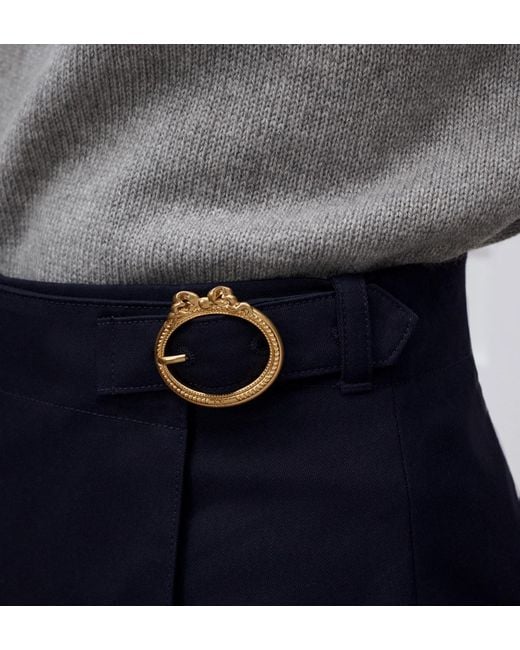 Dior Blue Médaillon Skort