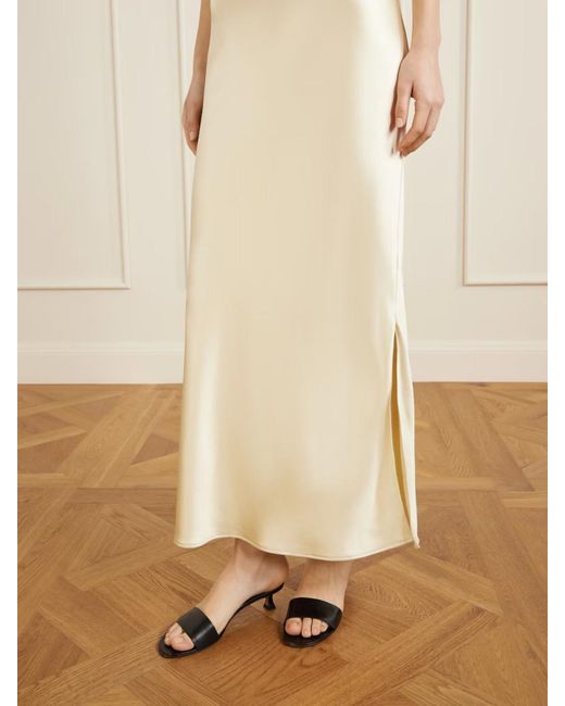 The Row Black Combo Two Leather Sandals