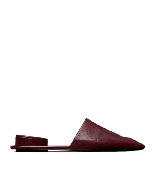 Tory Burch Brown Pierced Mule