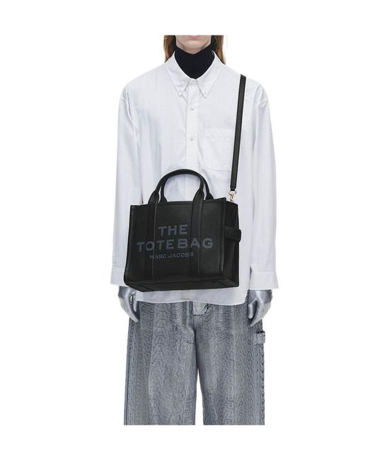 Marc Jacobs Black Embossed Shoulder Bag
