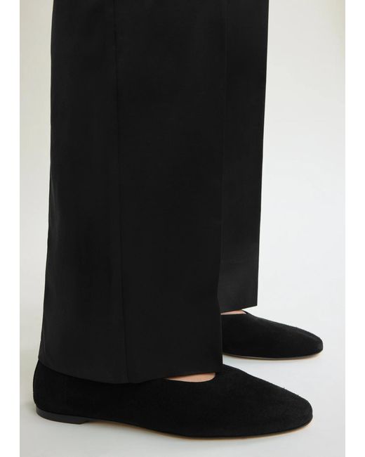Totême Black Totême Slip Ballerinas