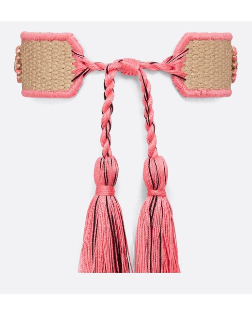 Dior Pink Iviera Christian Bracelet