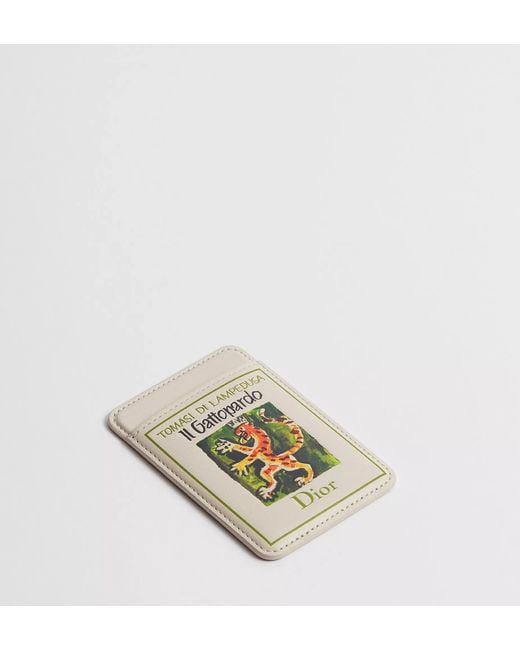 Dior White Porte-Cartes Magnetique for men