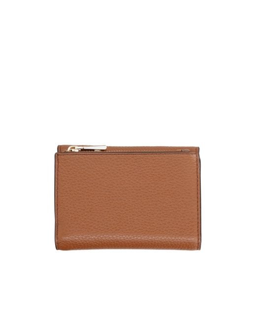 MICHAEL Michael Kors Brown Bryant Trifold Wallet