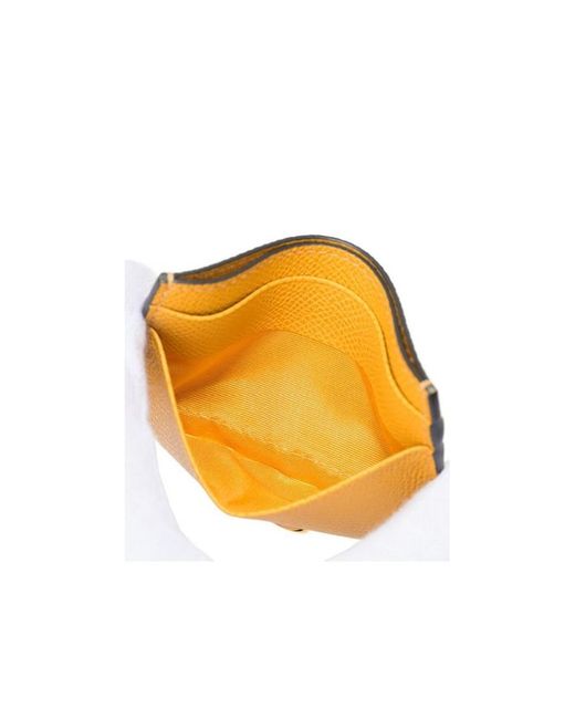 Ferragamo Orange Logo Card Bag
