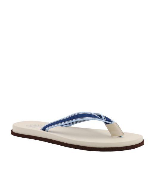 Brunello Cucinelli White Thong Flip Flops for men