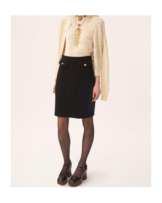 Chloé Black Chloé Knee-Length Skirt