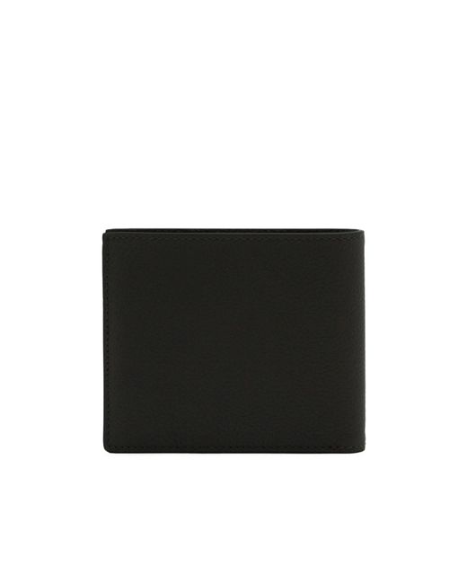 Tom Ford Black Bifold Leather Wallet for men