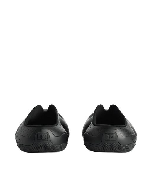 Balenciaga Black Basketball Slip-On Sneakers for men