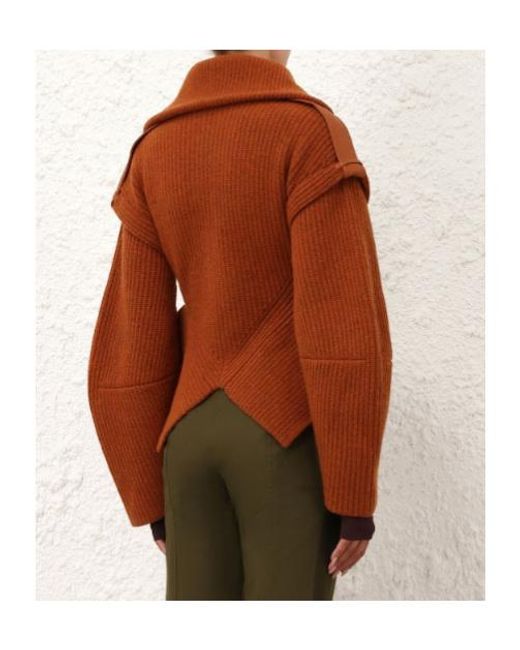 Zimmermann Brown Valiant Utility Cardigan