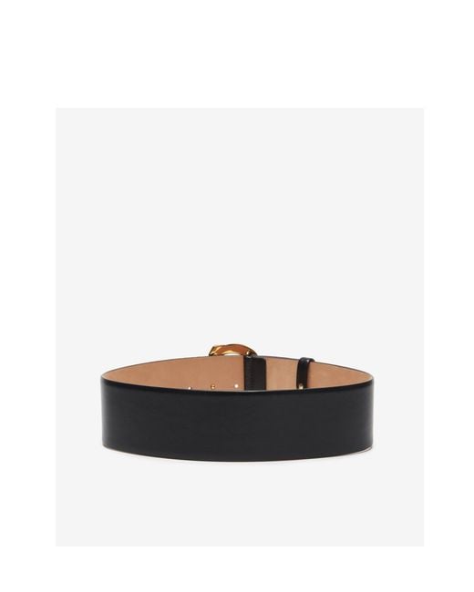 McQueen White Snake Buckle Belt
