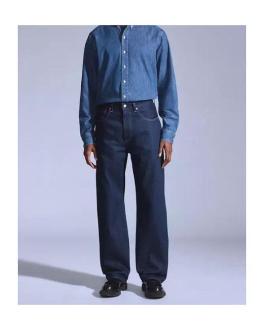 Levi's Blue Baggy Jeans for men