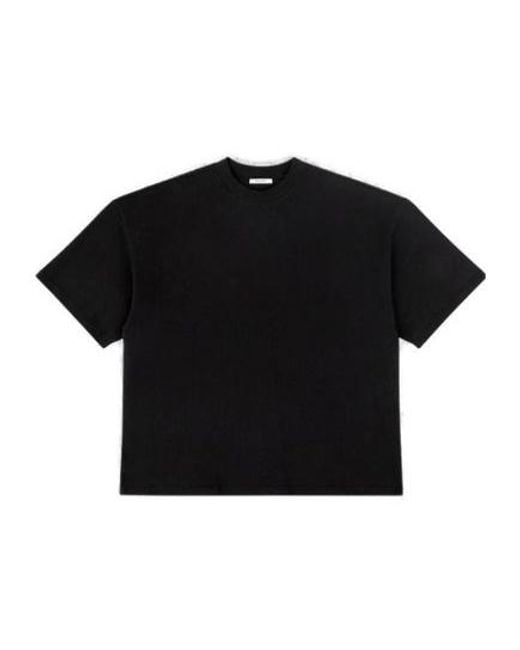 Entire studios Black Oversized Boxy T-Shirt