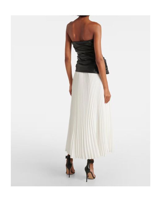 Jonathan Simkhai White Tube Top Dress