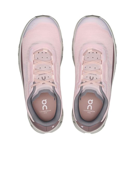 On Shoes Pink Cloudmonster Void