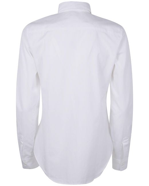Aspesi White Long-Sleeve Shirt