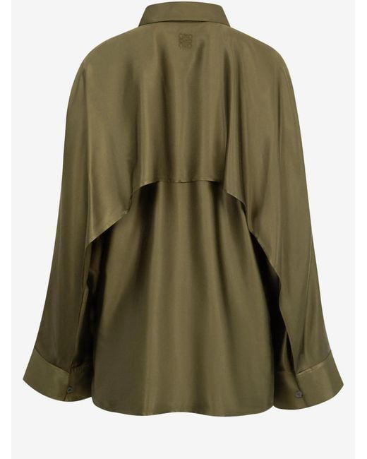 Loewe Green Cape Shirt