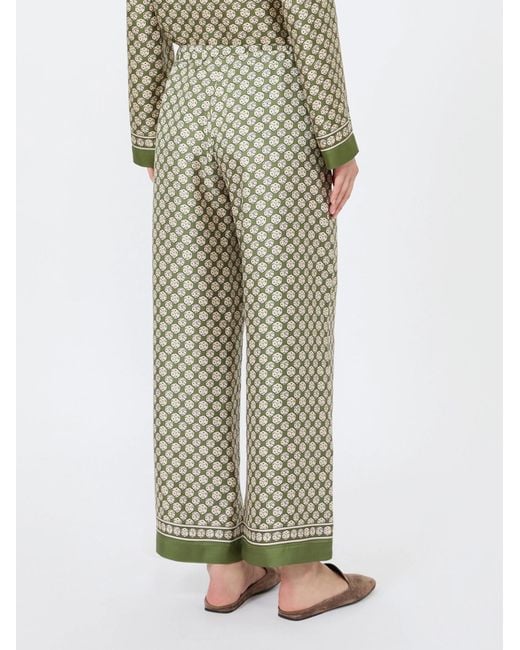 Max Mara Multicolor Drawstring Casual Pants