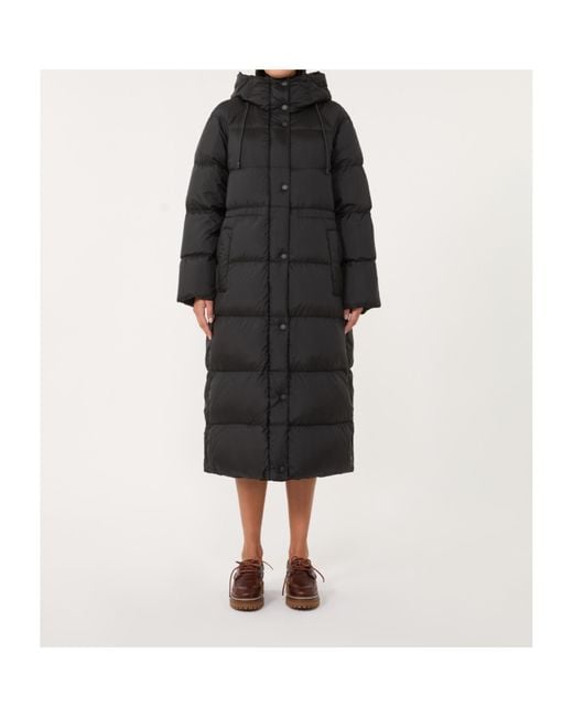 Weekend by Maxmara Black Long-Sleeved Cotton Jacket