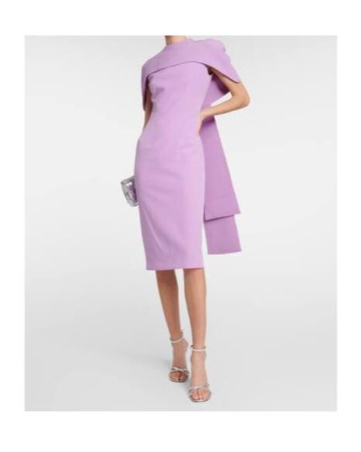 Safiyaa Purple Kalika Midi Dress