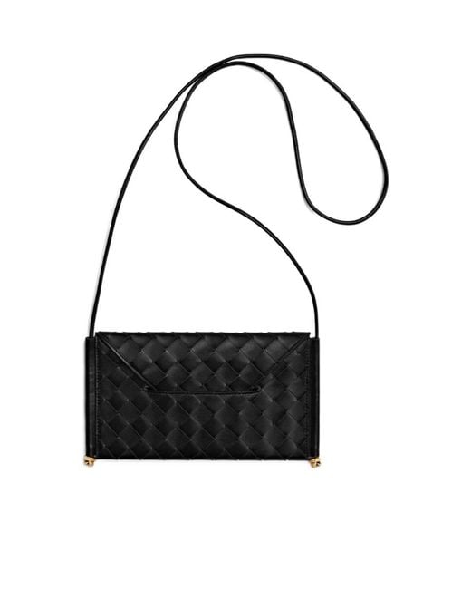 【関税送料込】BOTTEGA VENETA Solstice Phone Pouch Black Bottega Veneta Solstice Horizontal Phone Pouch in Black | Lyst