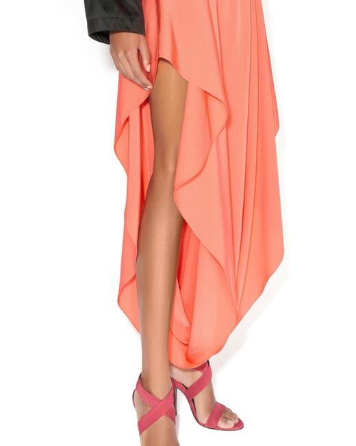 Alaïa Pink Peek Cady Skirt