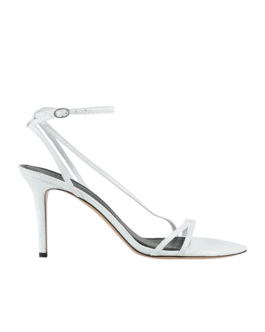 Isabel Marant Black Pointed-Toe High-Heel Sandals
