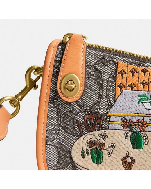 COACH White Swinger 20 Handbag