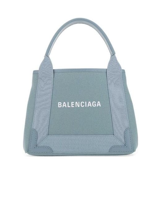 Balenciaga Blue Logo Handbag