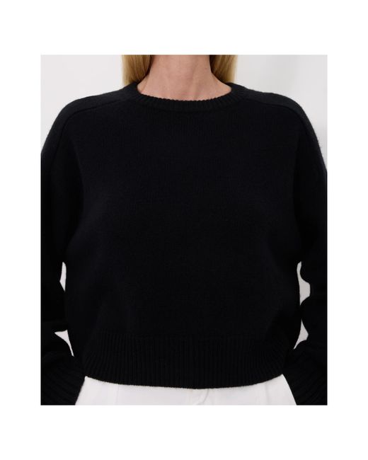 Loulou de Saison Black Bruzzi Crewneck Jumper