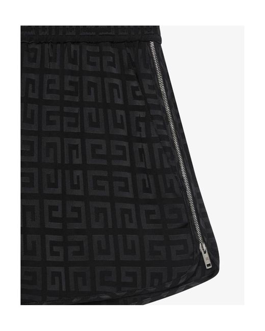 Givenchy Black 4G Jacquard Shorts