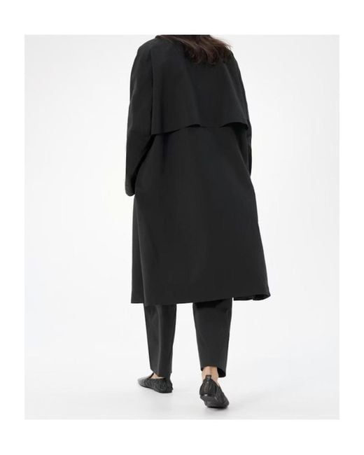 Veilance Black Nitra Sl Trench Coat