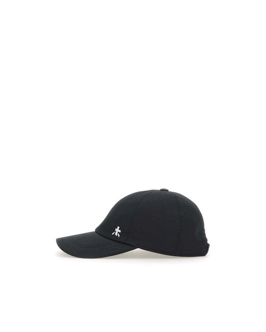 Premiata Black Logo-Embroidered Cap for men